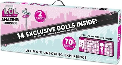 Produktbild von L.O.L. Surprise 2 Playsets mit 14 exklusiven Puppen, 559764
