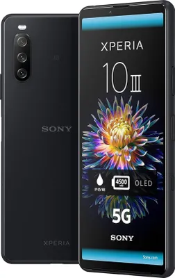 Produktbild von Sony Xperia 10 III 5G 128GB [Dual-Sim] schwarz