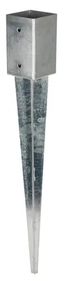 Produktbild von Einschlagbodenhülse verzinkt 71x71x750mm Einschlaghülse Bodeneinschlaghülse