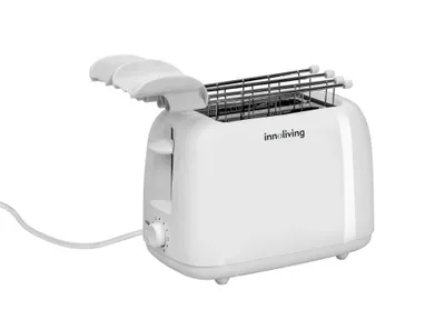 Produktbild von Innoliving INN-742 Toaster, 2 Scheiben, 750 W, 6 Bräunungsstufen, weiß