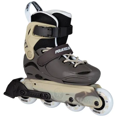Productafbeelding van POWERSLIDE kinderrollerschaatsen, kleur: bruin, maat: 31-34