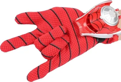 Produktbild von Spiderman DEPOX® Handschuhe für Kinder mit Scheiben, Power Spider, universelle Größe, rot