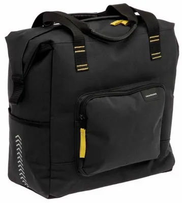 Produktbild von New Looxs Radtasche Tulum Camella Black 24 l Black - praktische Einkaufstasch...