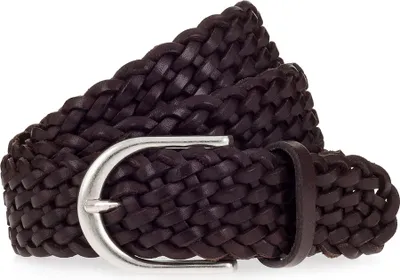 Produktbild von Vanzetti Damen Ledergürtel mit eleganter Dornschließe, 100cm lang, 3.5cm breit