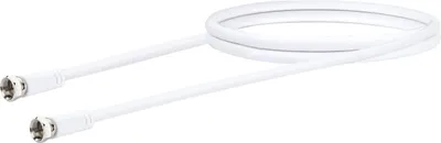 Produktbild von Schwaiger Sat Empfängerkabel 90 dB 1,5m Weiß