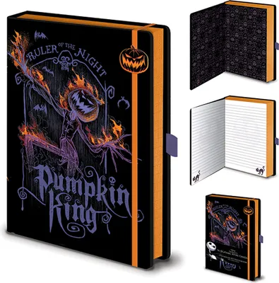 Produktbild von Nightmare Before Christmas - Luxus-Notizbuch - Pumpkin King