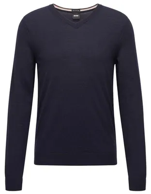 Produktbild von Boss - Pullover für Herren, Jerseyware, Formell, Regulär GT18238 (XL) (Dunkelblau)