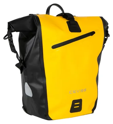 Produktbild von CEVISS 11.0001.08 Fahrradtasche Wasserdicht Singel gelb 25 Liter Schnellverschluss