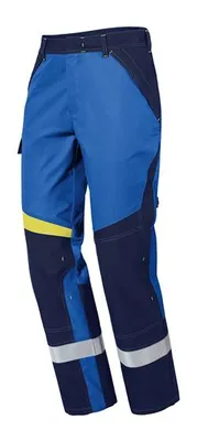 Produktbild von Bundhose PERFORMER light marine/kornblau Kontrast gelb Gr.52
