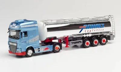 Produktbild von Herpa LKW DAF 106 XF Aerop. SSC Chromtank-SZ Anhalt 312691