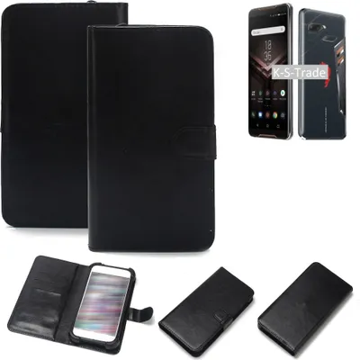 Produktbild von K-S-Trade Handyhülle Schutzhülle kompatibel mit Asus ROG Phone Handy Schutz Hülle Handyhülle Bumper schwarz 1x