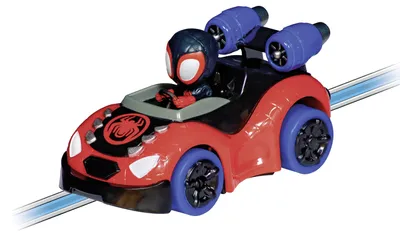 Productafbeelding van Carrera speelgoedauto Spider-Man raceauto - schaal 1:50 - kinderspeelbaan