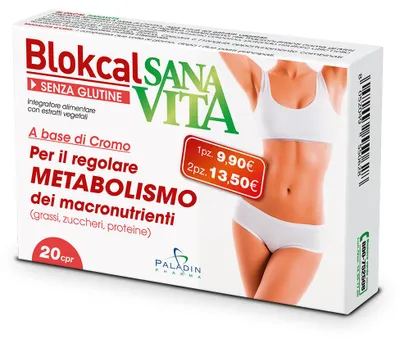 Immagine prodotto di Sanavita Blokcal 20 Compresse