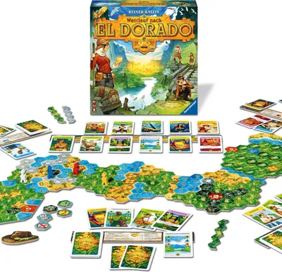 Produktbild von Wettlauf nach El Dorado Ravensburger 27457