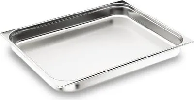 Produktbild von LACOR 66010Z GN Behälter 2/1 530 x 650 x 100 mm INOX