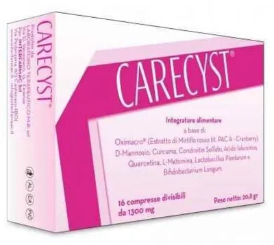 Produktbild von CARECYST 16 Tabletten, magenschonend