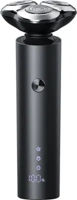 Immagine prodotto di Xiaomi S301, rasoio rotante, nero, LED, batteria ricaricabile, 90 min, 2 h