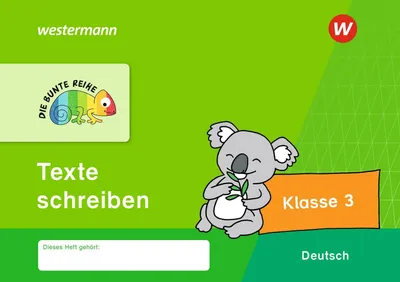 Immagine prodotto di DIE BUNTE REIHE - Deutsch. Klasse 3. Texte schreiben