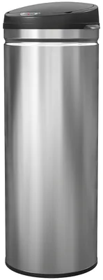 Produktbild von Sensor-Abfallbehälter 50 Liter - Abfallbehälter aus Edelstahl | Farbe: Silber