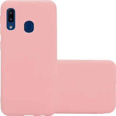 Obrázek produktu pro Cadorabo Case for Samsung Galaxy A10e / A20e Protective Case in Pink Kryt na mobilní telefon TPU Silicone Case Cover
