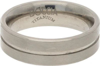 Produktbild von Boccia Herren Ring 0101-2258 Titan mattiert