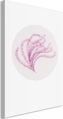 Produktbild von Italienischer Leinwand Leinwandbild - Finesse of Nature (1 Part) Vertical 20x30 cm Blätter b-A-0408-b-a