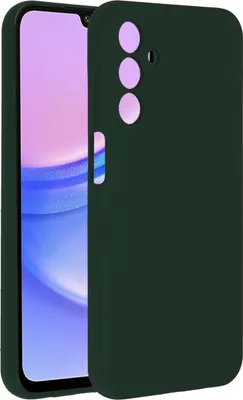 Produktbild von Accezz Liquid Silikoncase Samsung Galaxy A15 (5G/4G) - Forest Green