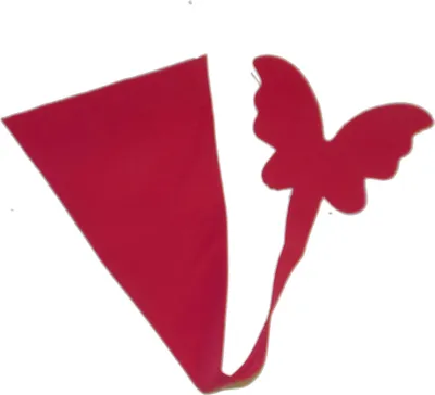 Produktbild von Unsichtbarer Klebestring  Schmetterling