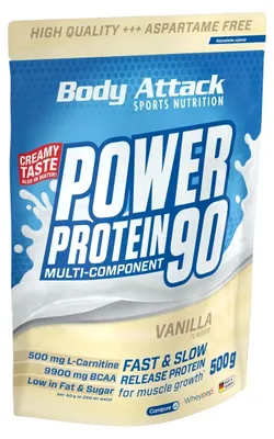Zdjęcie produktu dla Body Attack Power Protein 90 500g