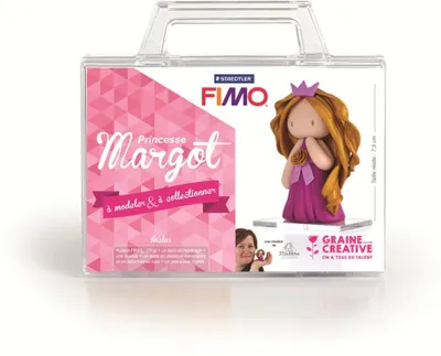 Produktbild von Fimo Polymer Clay Set Prinzessin Margot - Kreatives Modellierset für Kinder