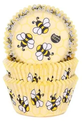 Obrázek produktu pro Košíčky na muffiny včelky 50x33 mm