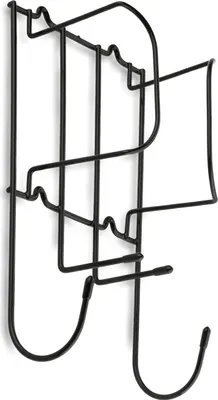 Produktbild von halter für Bügeleisen und Bügelbrett 17x11x30cm SCHWARZ