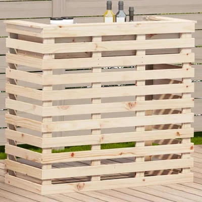 Produktbild von CLORIS Gartenbar 113,5x50x103 cm Massivholz Kiefer 832530