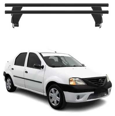 Produktbild von OMAC  Menabo Dachträger Grundträger für Dacia Logan 2004-2012 Querträger Schwarz, KI-generiertes Bild
