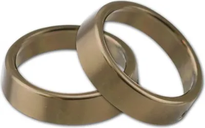 Productafbeelding van Zierring van aluminium voor knipperlichten, model Shark, koperkleurig