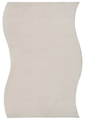 Obrázok produktu pre BELIANI, koberec, svetlobéžová farba, Umelá kožušina, 160 x 230 cm, vlnitý vzor, hustý vlas, moderný dizajn, vhodný do obývačky alebo spálne, koberec s hustým vlasom