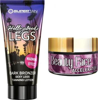 Zdjęcie produktu dla Supertan California Hollywood Legs + Słoiczek Beauty Face