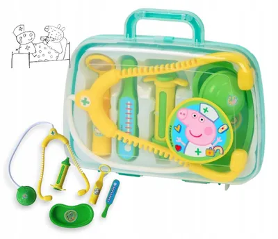 Produktbild von Peppa Wutz Spielzeug Arztkoffer für Kinder Kleiner Arzt
