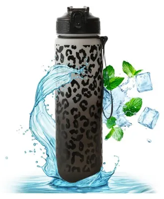 Obrázok produktu pre eCa BD43WZ1 Športová fľaša na vodu 1000 ml, bielo-čierna