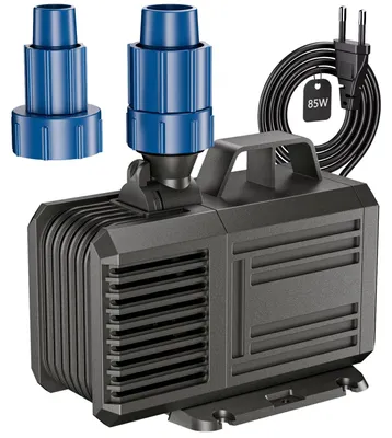 Tauchpumpe 4800 L/h, 85 W, amphibisch, mit 2 Düsen, Förderhöhe 3,8 m