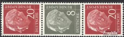 Produktbild von Briefmarken BRD (BR.Deutschland) 1958 Mi S52X postfrisch