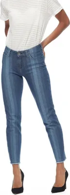 Produktbild von LEE, Damen Jeanshose, Skinny fit, ELLY CROPPED, W29 L31, Blau, Jeans, baggyjeans, buggy
