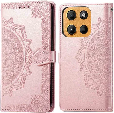Immagine prodotto di Custodia a libro imoshion Mandala Motorola Moto G15 / G15 Power - Oro rosa