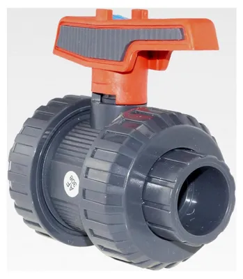 Produktbild von PVC Kugelhahn 2-Wege Klebemuffe 25 mm