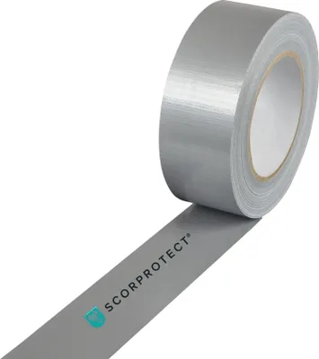 Produktbild von Scorprotect® Gewebeklebeband "Extra" Silber Panzertape Panzerband 48 mm x 50 m