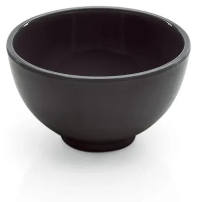 Produktbild von 12x Dipschale rund Melamin 70 ml schwarz bruchfest Ø 6,5 cm