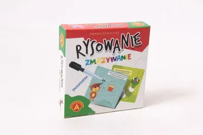 Zdjęcie produktu dla Alexander Rysowanie Zmazywanie Zwierzątka - Plansze Edukacyjne Dla Dzieci +5