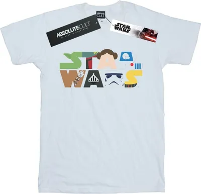 Produktbild von Star Wars - T-Shirt für Damen BI45084 (XXL) (Weiß)