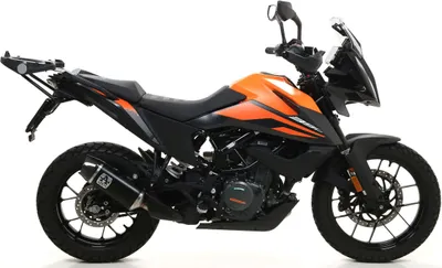 Image de ARROW indy race aluminium foncé silencieux avec embout pour KTM 390 adventure