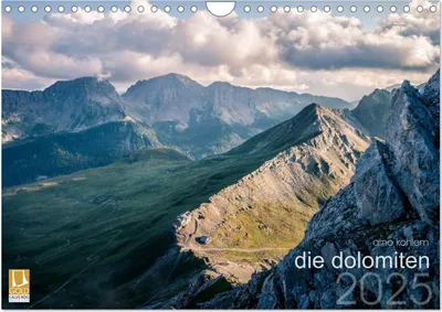 Produktbild von die dolomiten (Wandkalender 2025 DIN A4 quer), CALVENDO Monatskalender